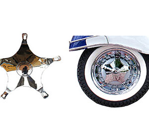 Chrome Star hubcaps